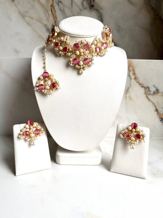 Pooja Luxury Pink Set