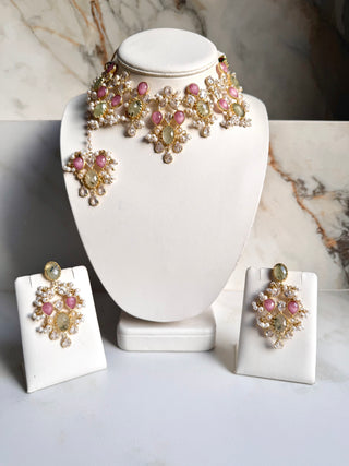 Rani Gulab Pink Choker