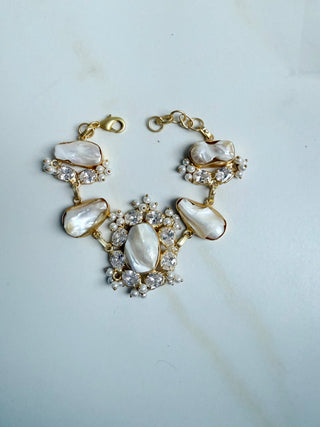 Pearl Crystal Bracelet