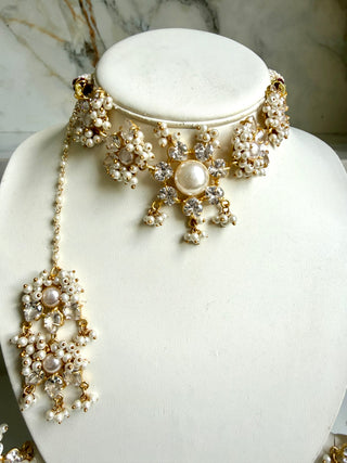Pearl Choker Set