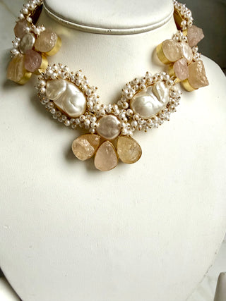 Nude & Lemon Pearl Set