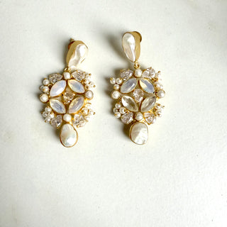 Lara Seleninte & Crystal Drop Earrings