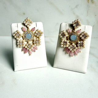Zaria Baby Pink Floral Drops