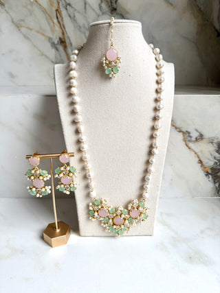Amrita Pink Mala Set
