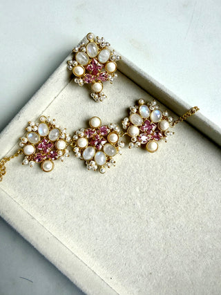 Mehrunsia Pink Bracelet Set