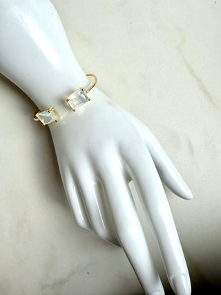Selenite Cuff Bracelet