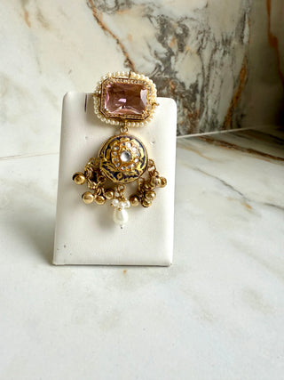 Heera Pink Glass Set