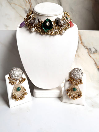 Heeraa Green Set