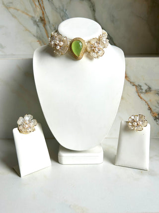 Sumra Lime Flower Set