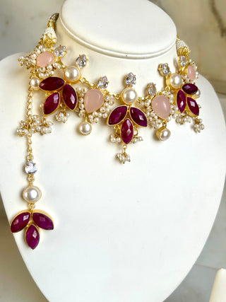 Urwa Ruby & Pink Set