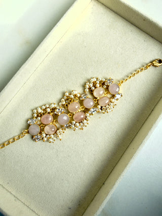 Pink Quartz Bracelet