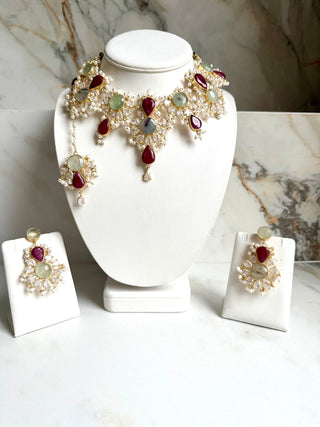 Sumiya Luxury Ruby  Set