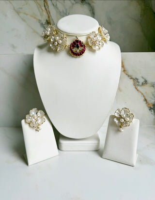 Flower Choker Set