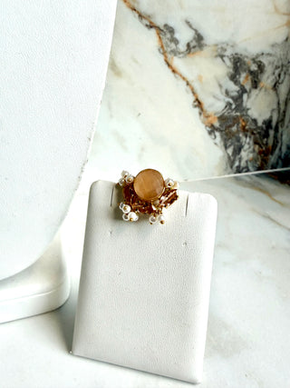 Peach Stud Set