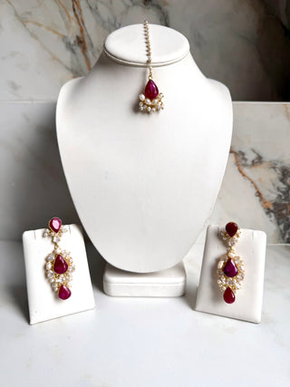 Ruby & Crystal Tika Set