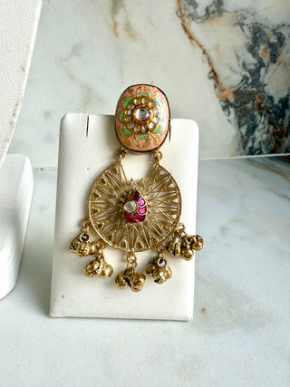 Heera Luxury Peach Set