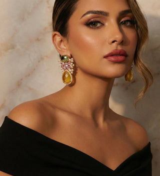 Neel Tara Orange Earrings