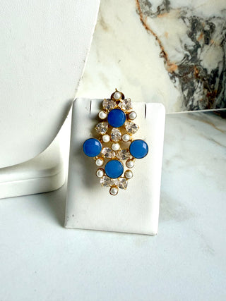 Royal Blue Tika Set