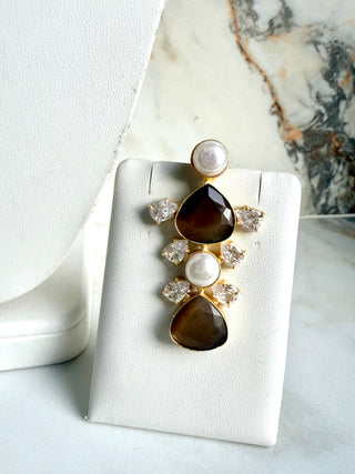 Maya Brown Statement Set