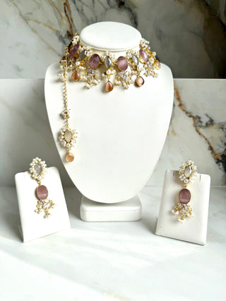 Nadia Nude Crystal Set