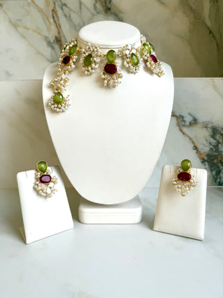 Ananta Ruby & Green Set