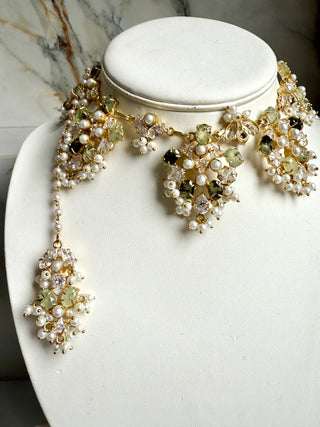 Rajkumari Prehnite  Set