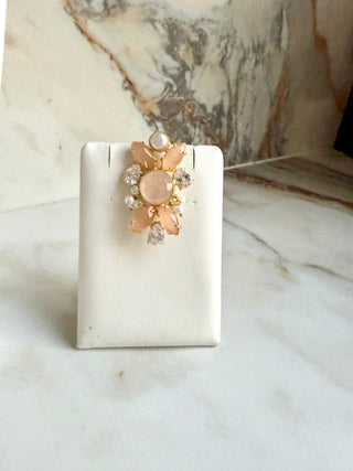 Gardenia Peach Choker Set