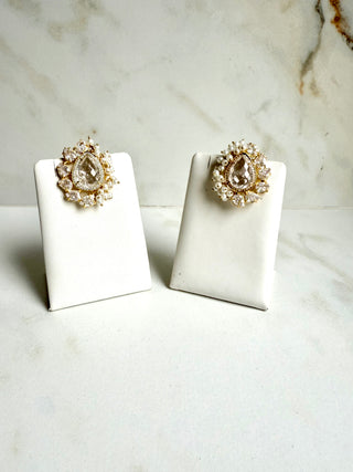 Isma Clear Crystal Studs