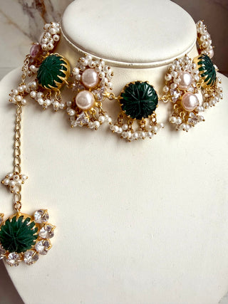 Green Crystal Set