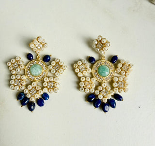 Zaria Amzonite Floral Drops