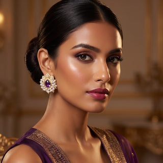 Meher Purple Pearl Tops