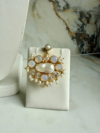 Selenite Bridal Set
