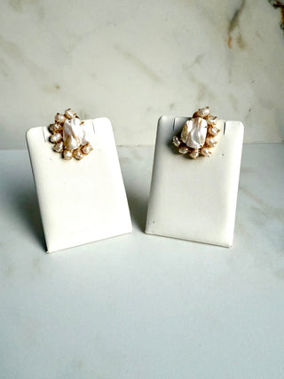 Pearl Baroque Studs