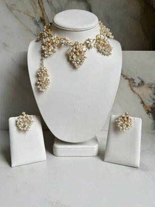 Rajkumari Selenite Set