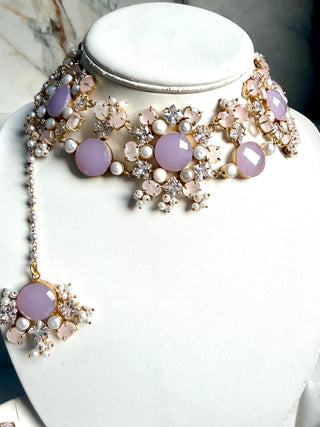 Mahira Lilac Set