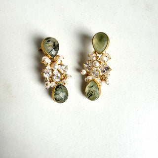 Prehnite Earrings