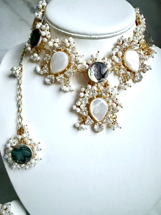 Abalone Pearl Choker Set
