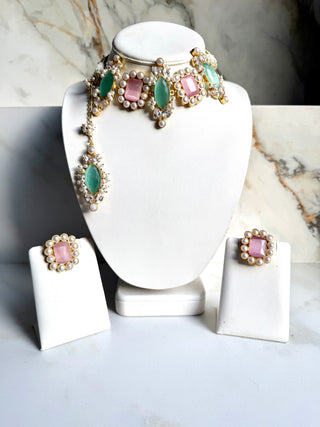 Aqua Rose Set