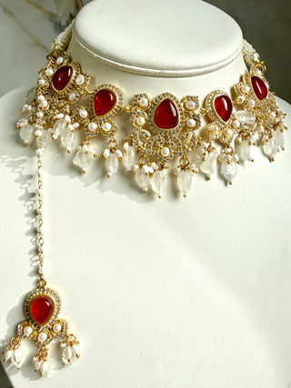 Rosé Meadow Elegance
Red Set