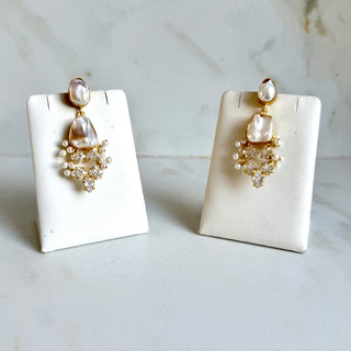 Noor Crystal Drop Eaarings