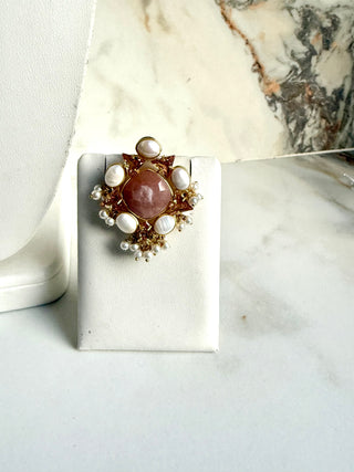Aab-e-Noor Moonstone Set