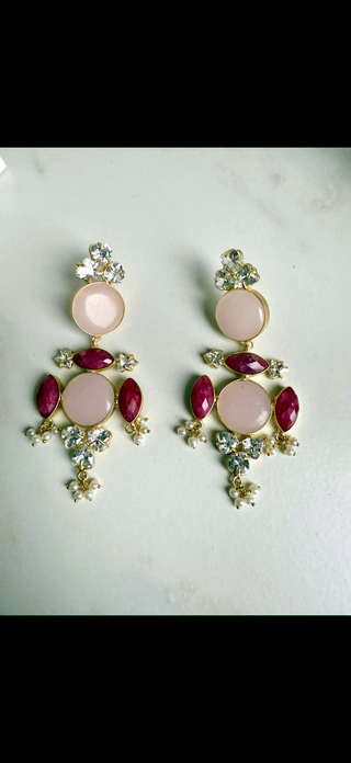 Pink Earrings