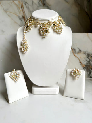 Rajkumari Prehnite  Set
