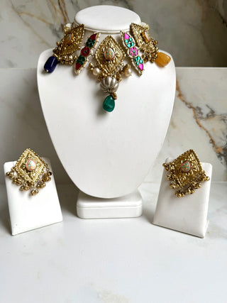 Heera Green Set