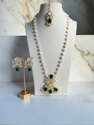 Emerald Green Mala Set