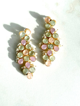 Neela Sitara Long Drop Earrings