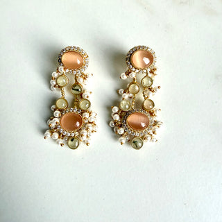Dawn Soft Orange Earrings