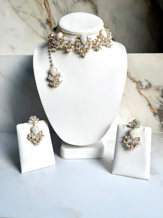 Rimshaw Ivory Selenite Set
