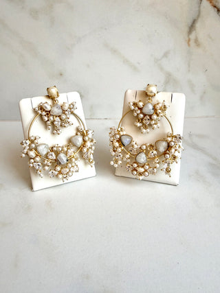 Pearl Hoops
