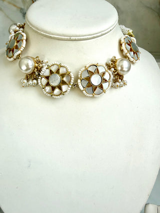 Mother Of Pearl Polki Set